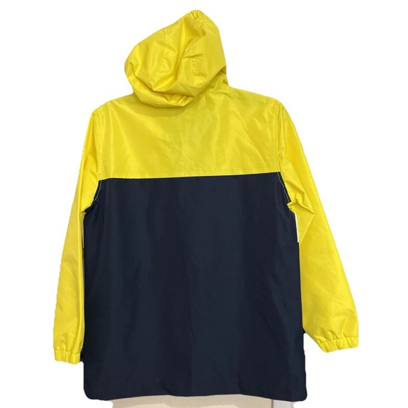 NWT Tommy‎ Hilfiger Boys L (16/18) Hooded Windbreaker Blazing Yellow - Picture 2 of 3